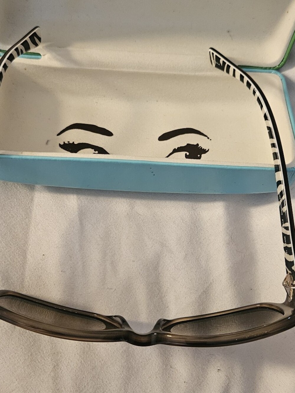 NWT Kate Spade Sunglasses JOSEPHINA Toffee / Zebra Polarized w/ Leather Case - Picture 5 of 8